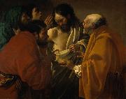 Hendrick ter Brugghen Doubting Thomas painting